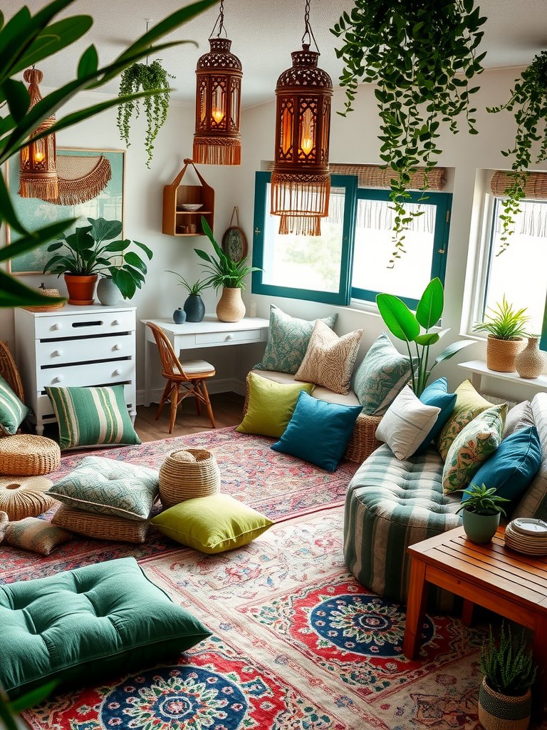 Boho Green Dreamscape