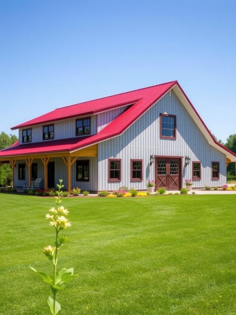 Bold Barn Aesthetic Meets Functionality