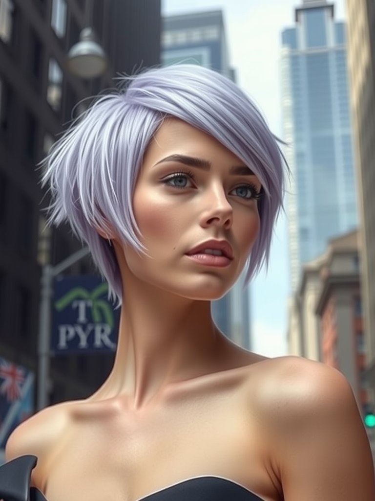 Urban Edge Pixie Cut