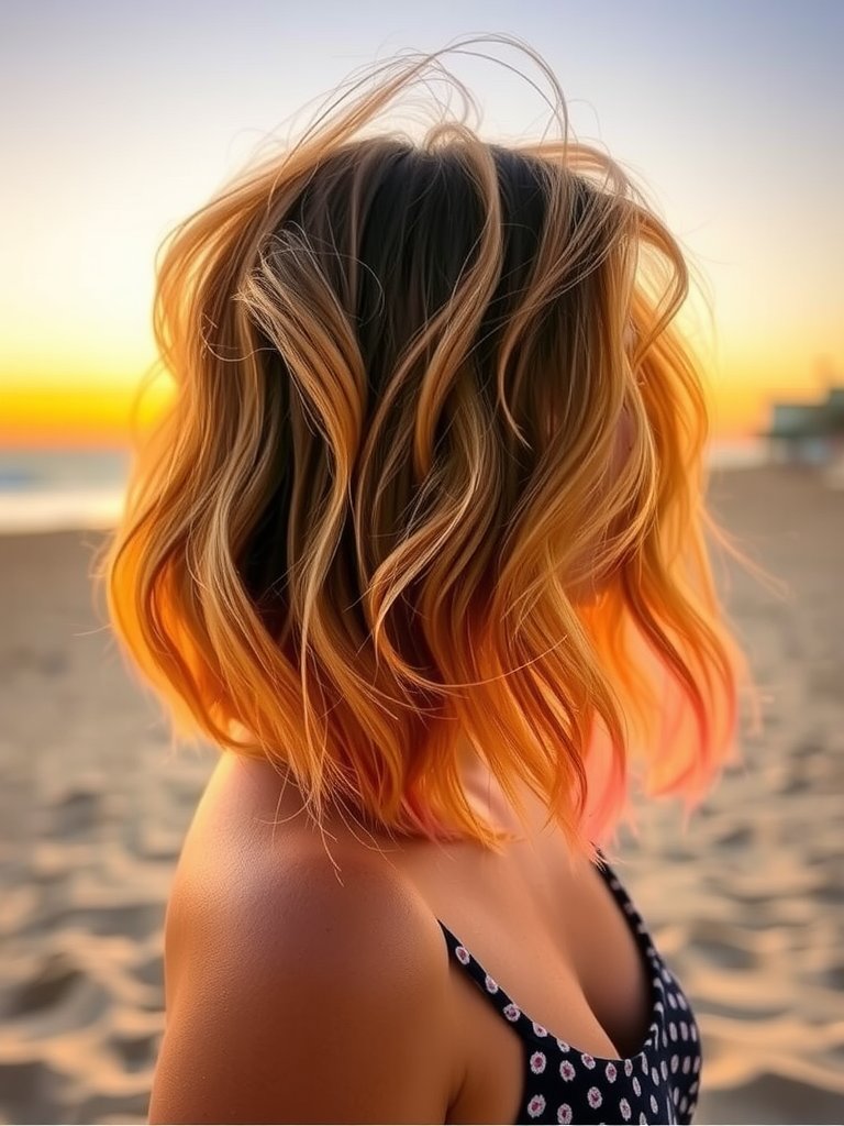 Sunset Waves Chic