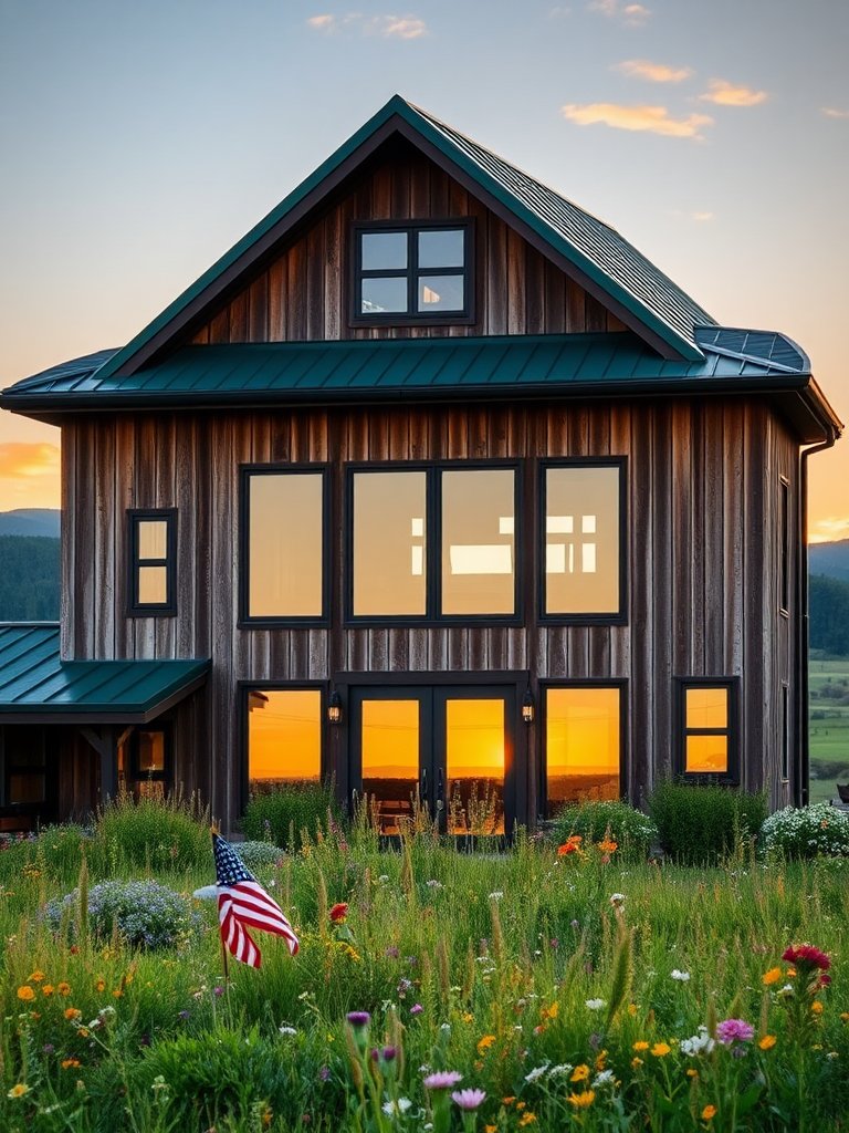 Barn Charm Meets Nature