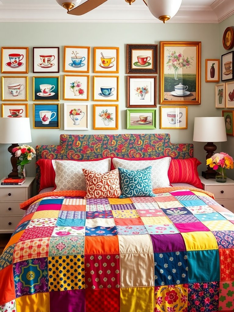 Colorful Eclectic Bedroom Bliss