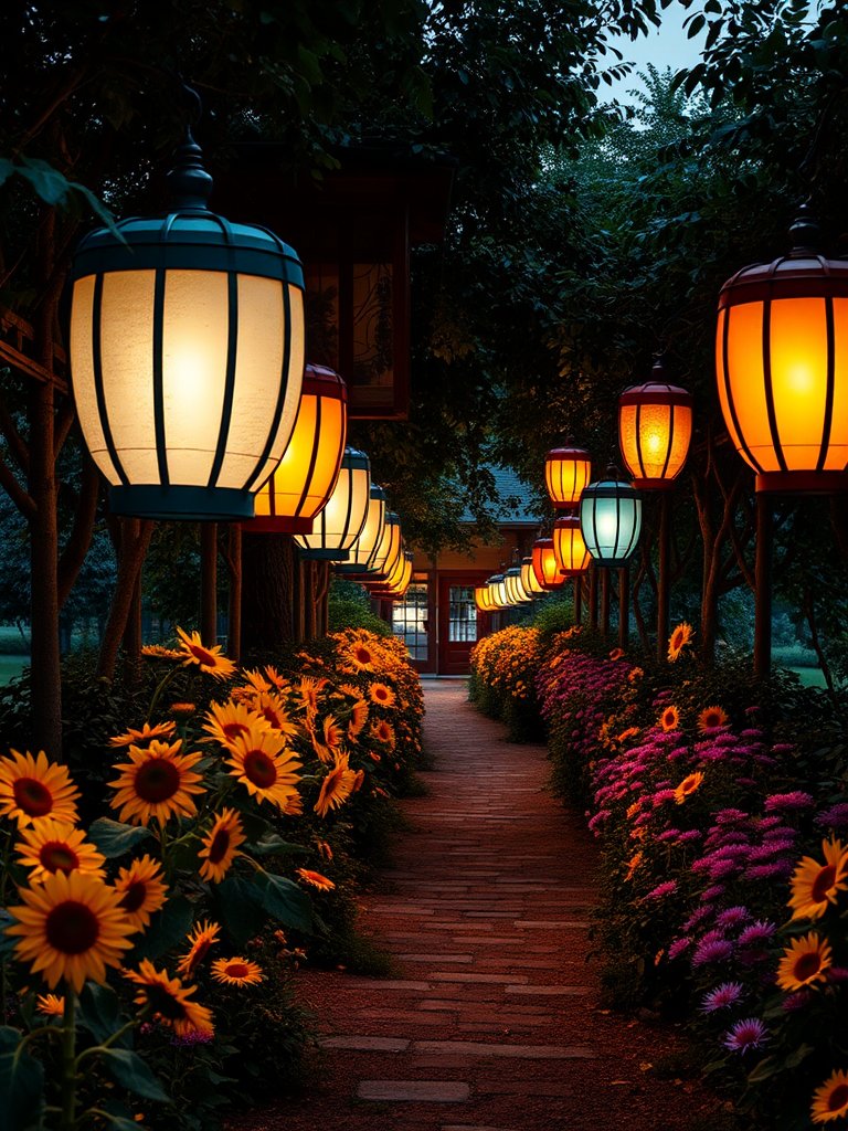 Lanterns Light Up Natures Path