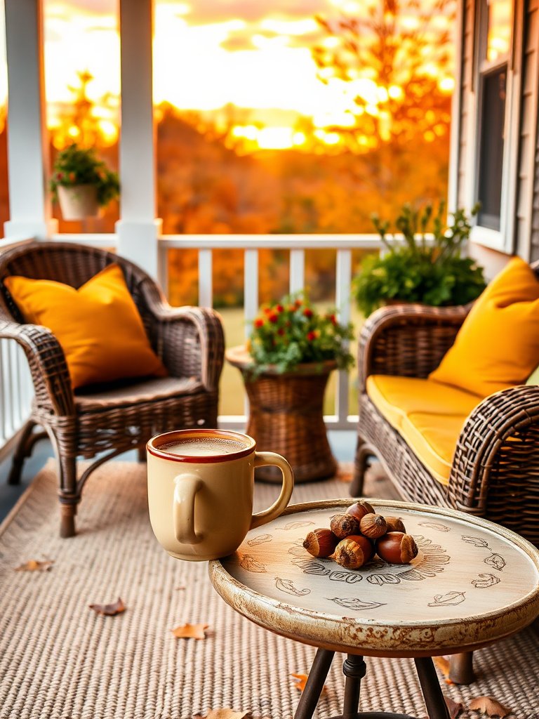 Cozy Autumn Porch Vibes