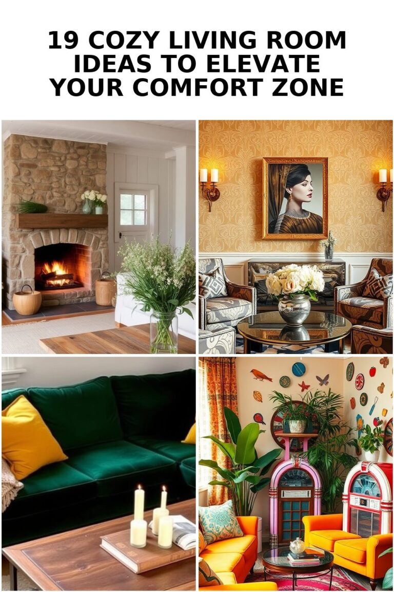 19 Cozy Living Room Ideas to Transform Your Space