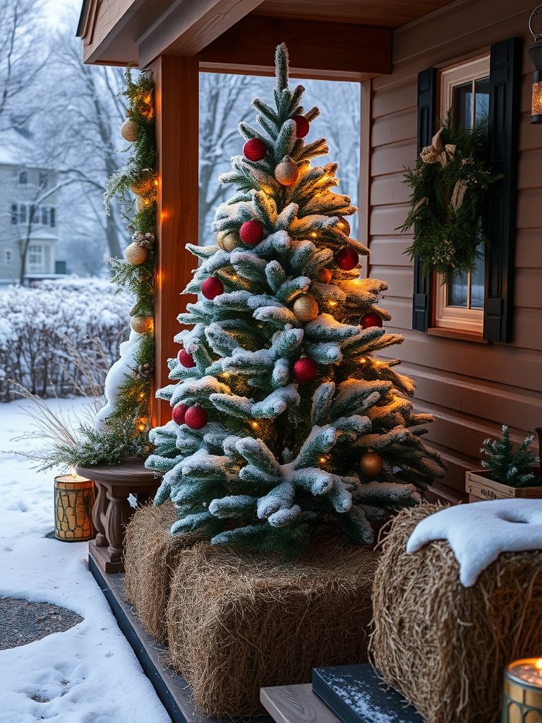 Cozy Holiday Porch Vibes