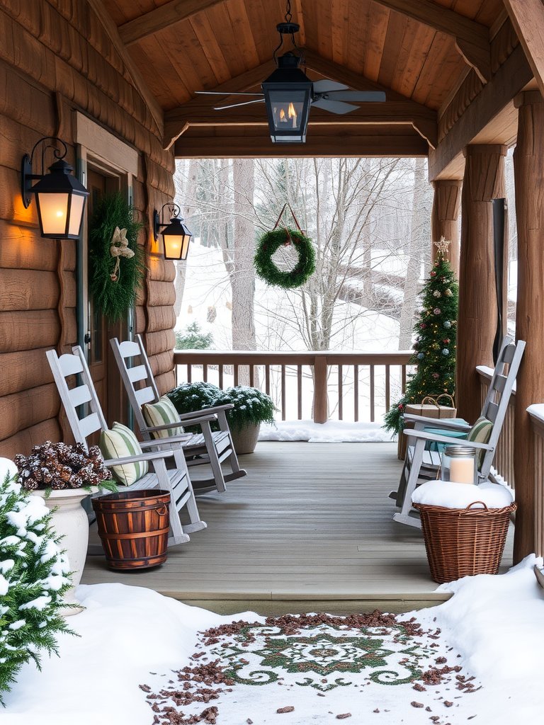 Winter Porch Vibes