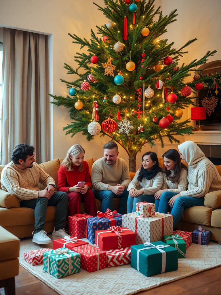 Cozy Moments Under The Tree