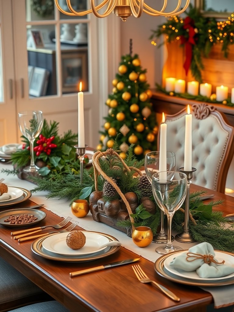 A Merry Table Setting