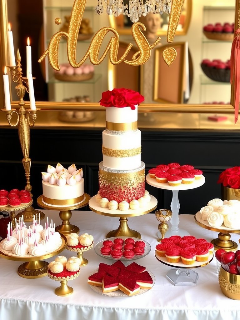 Glamorous Dessert Table Delight