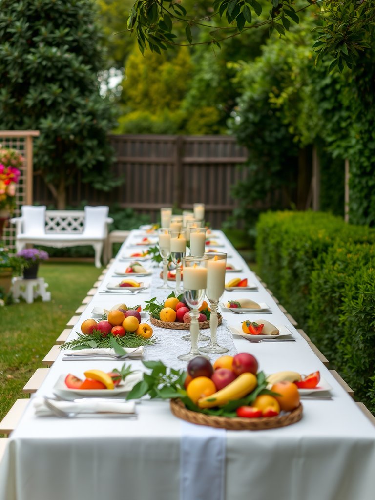 Elegant Al Fresco Feast