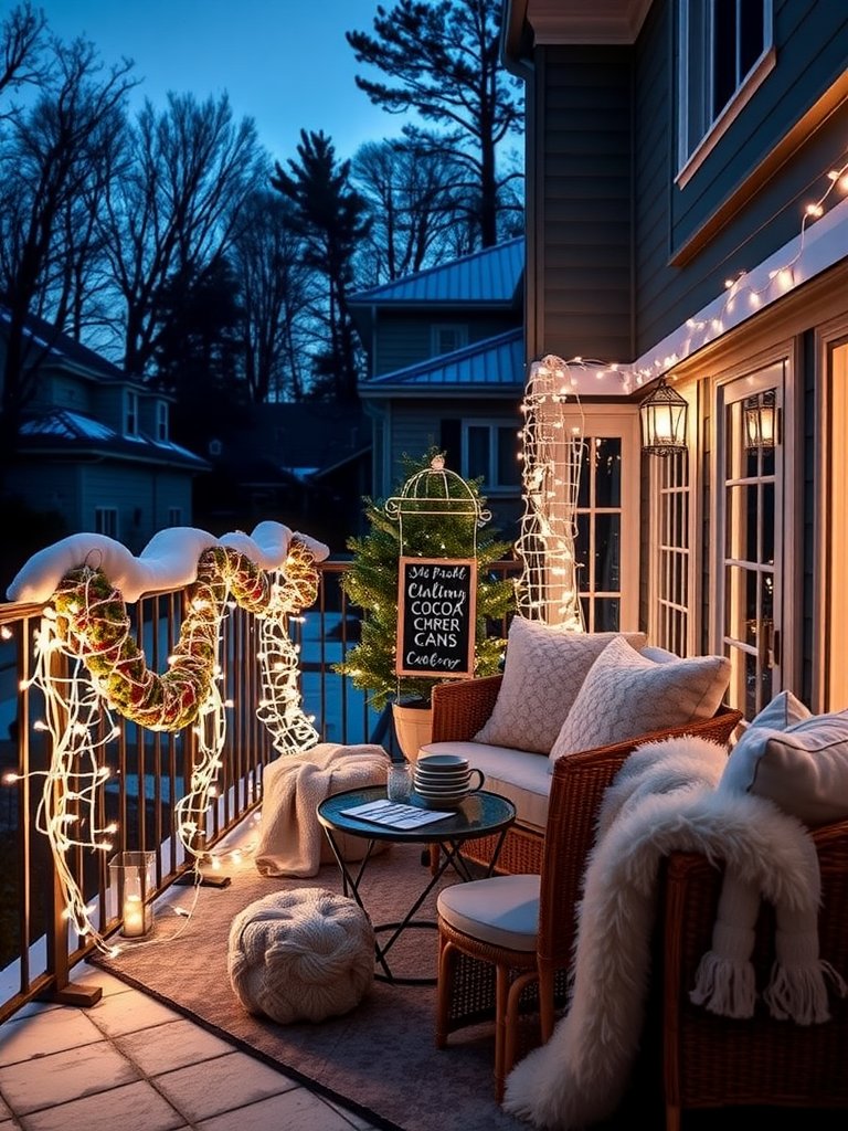 Winter Balcony Bliss