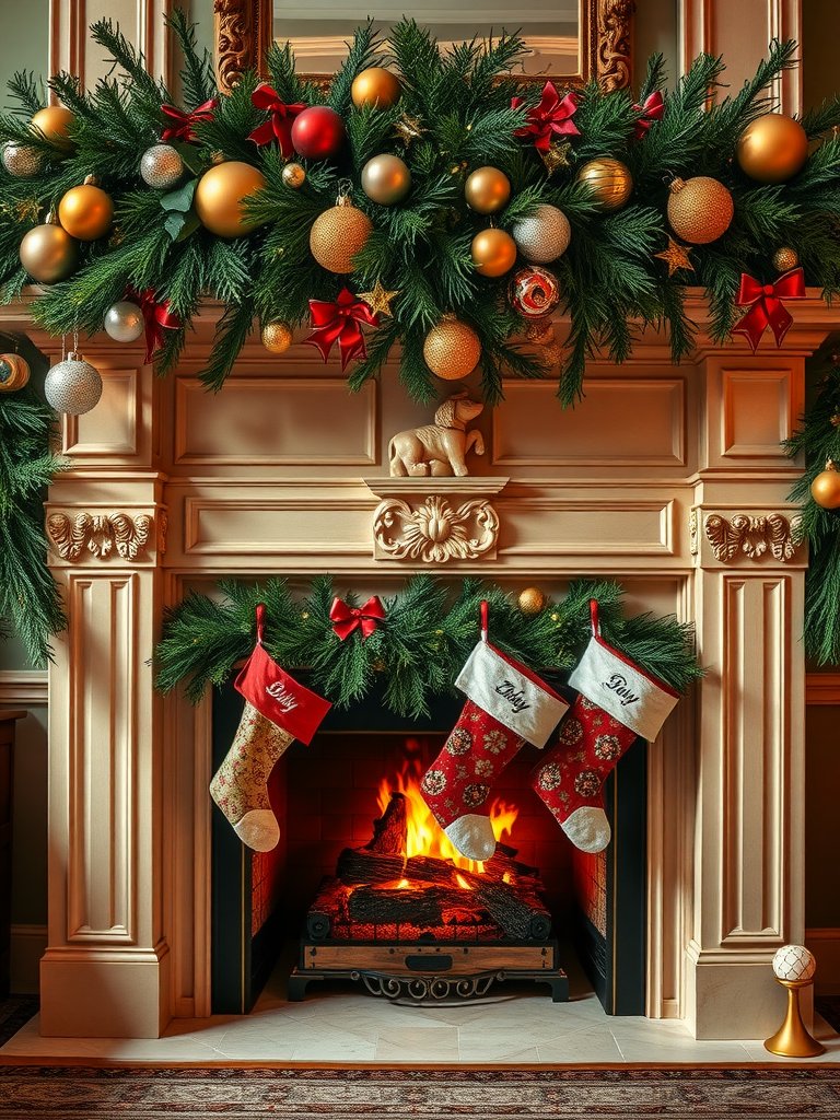 Enchanting Holiday Hearth