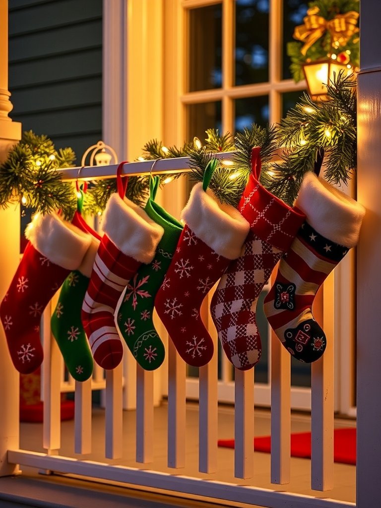 Stocking Cheer On Display