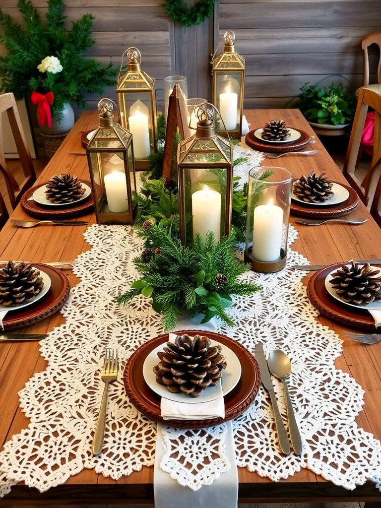 Timeless Holiday Table Setting