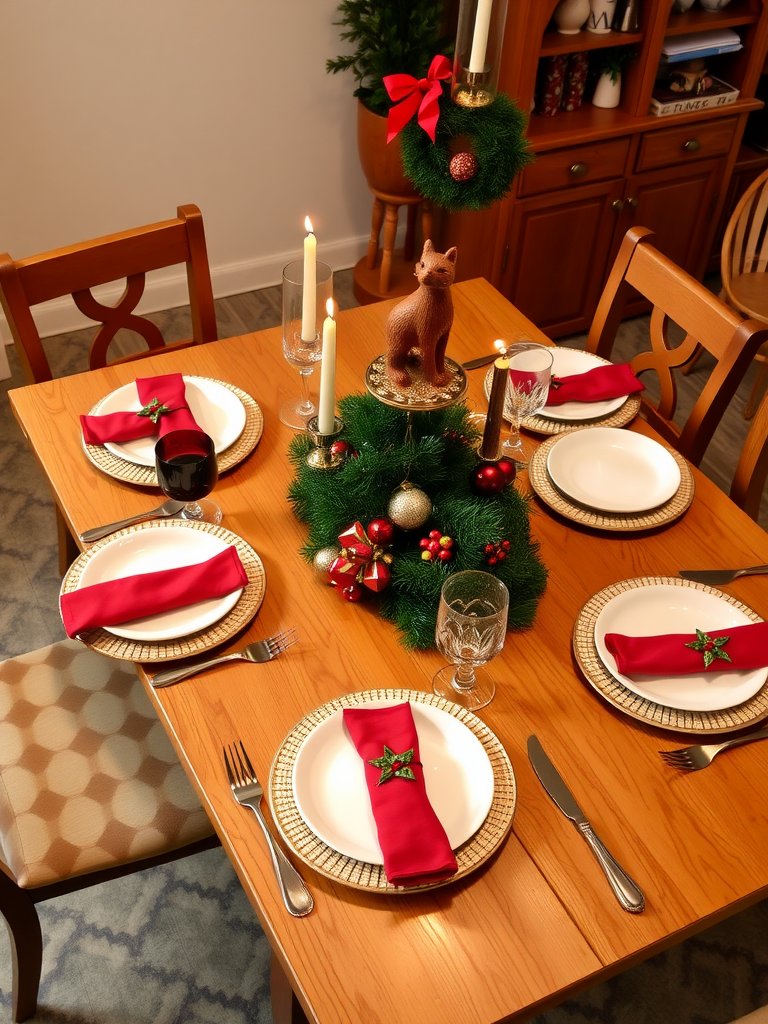 Festive Table Cozy Vibes