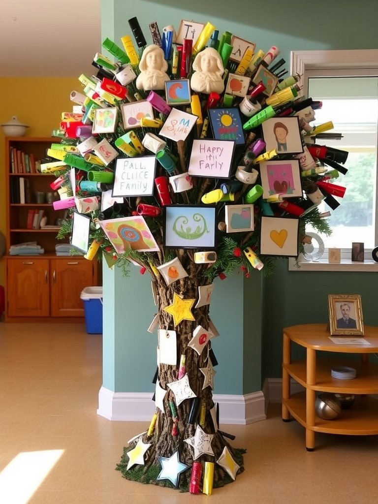 Recycled Art Tree Magic