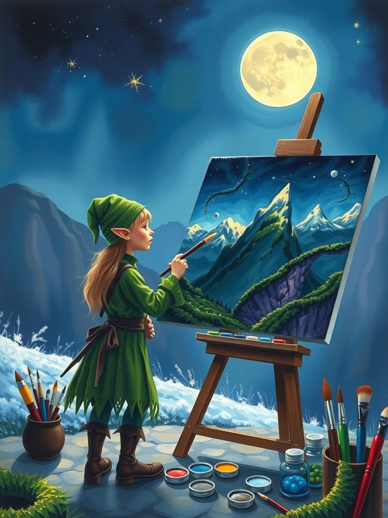 Moonlit Masterpieces Await