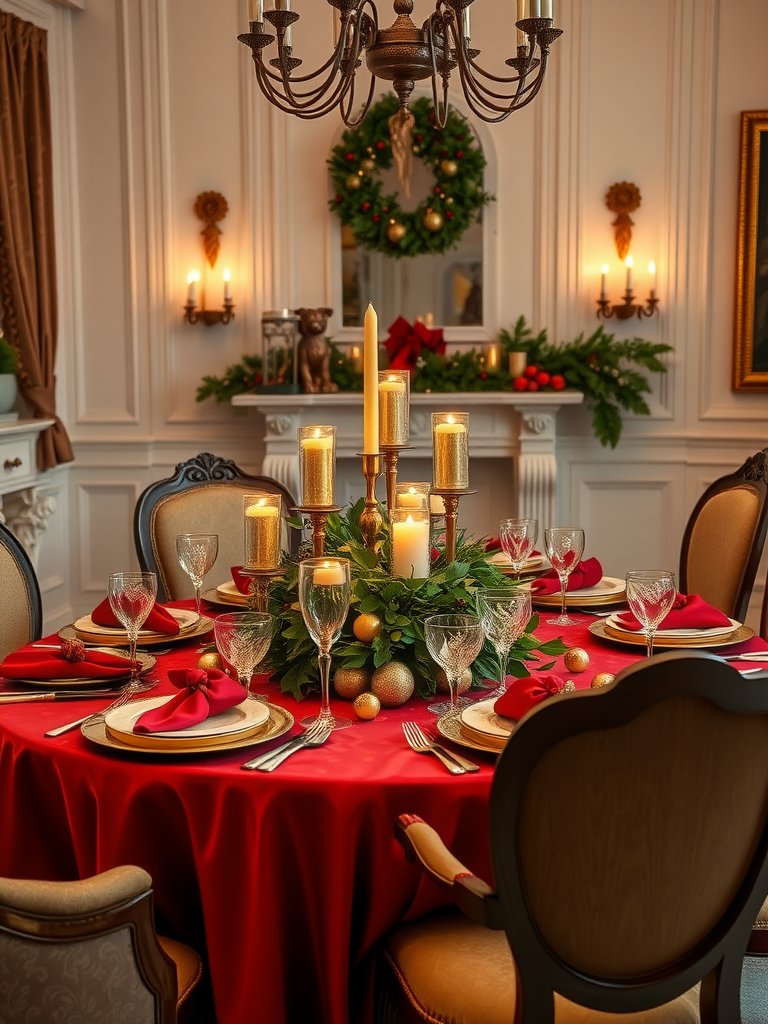 Festive Table Glamour