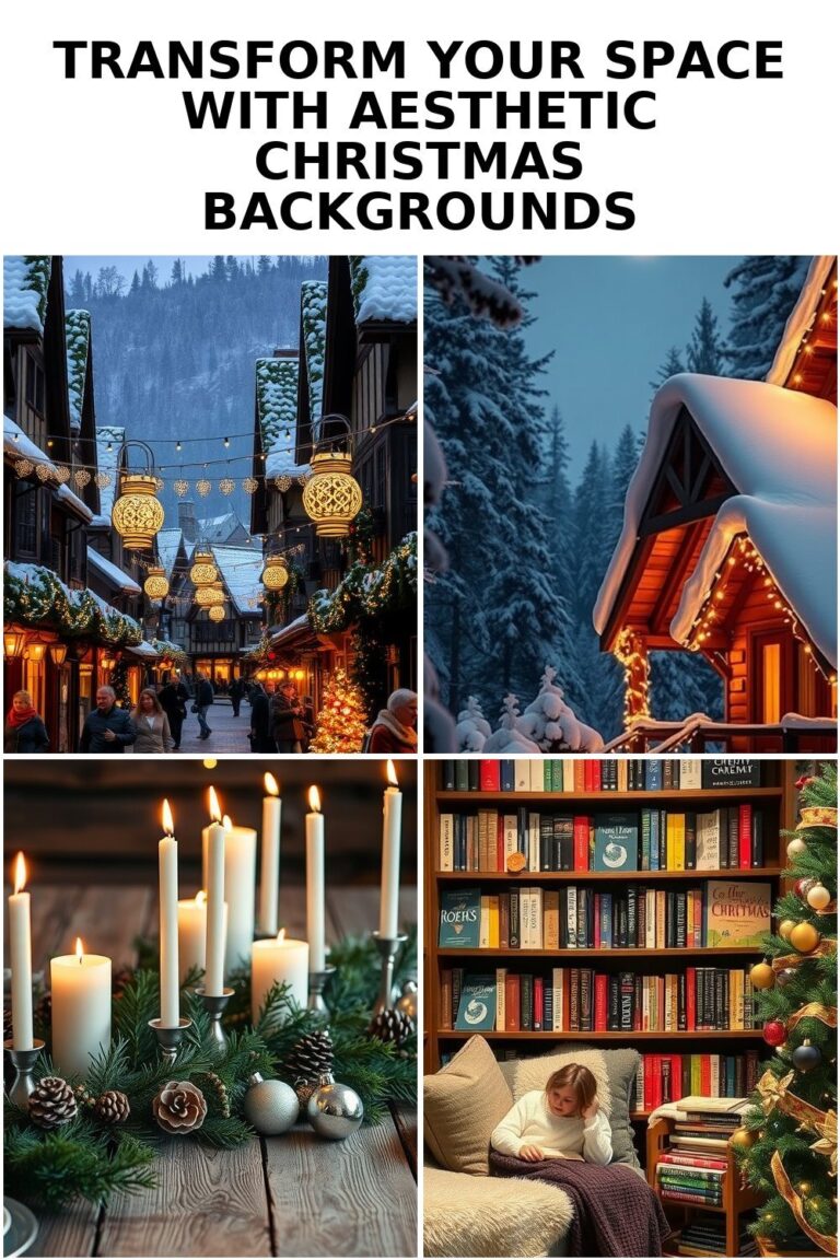 Discover Stunning Christmas Backgrounds for Your Aesthetic Journey