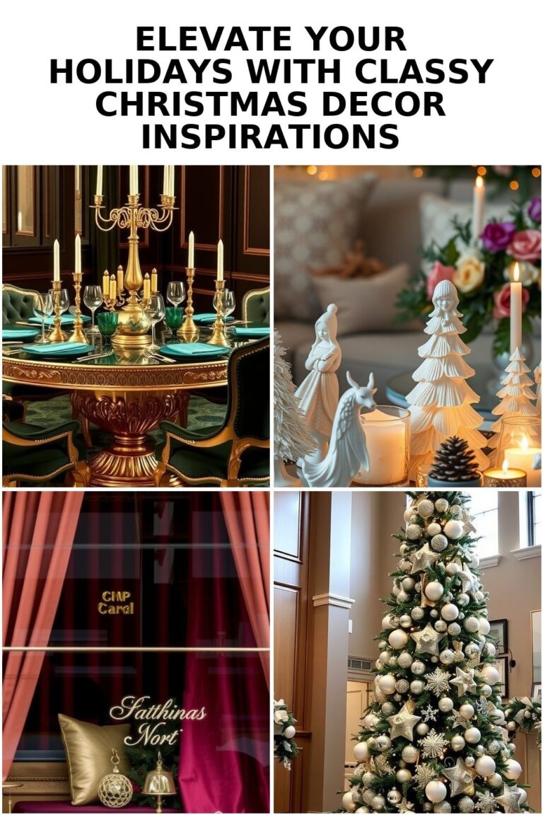 Elegant Christmas Decor Inspiration for a Chic Holiday Home