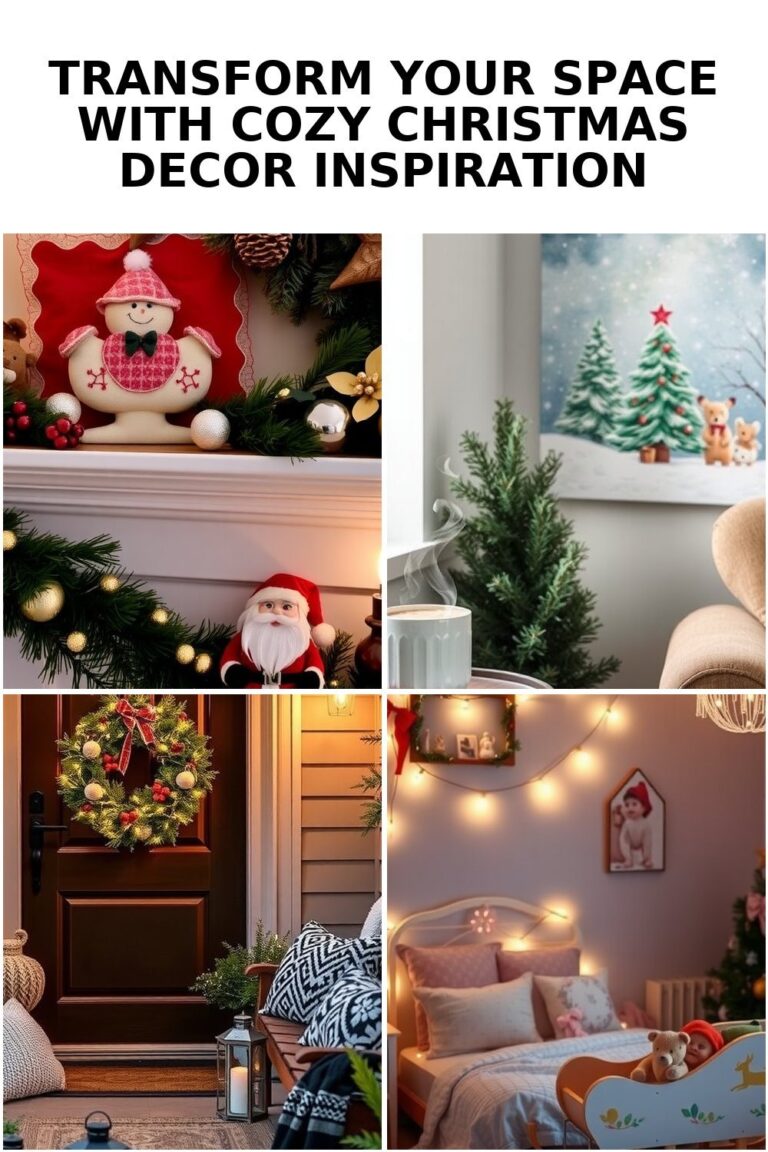 Transform Your Home with Cozy Christmas Decor Inspiration