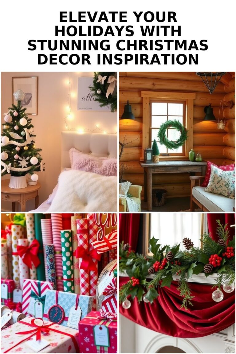 Elevate Your Holiday Spirit with Elegant Christmas Decor