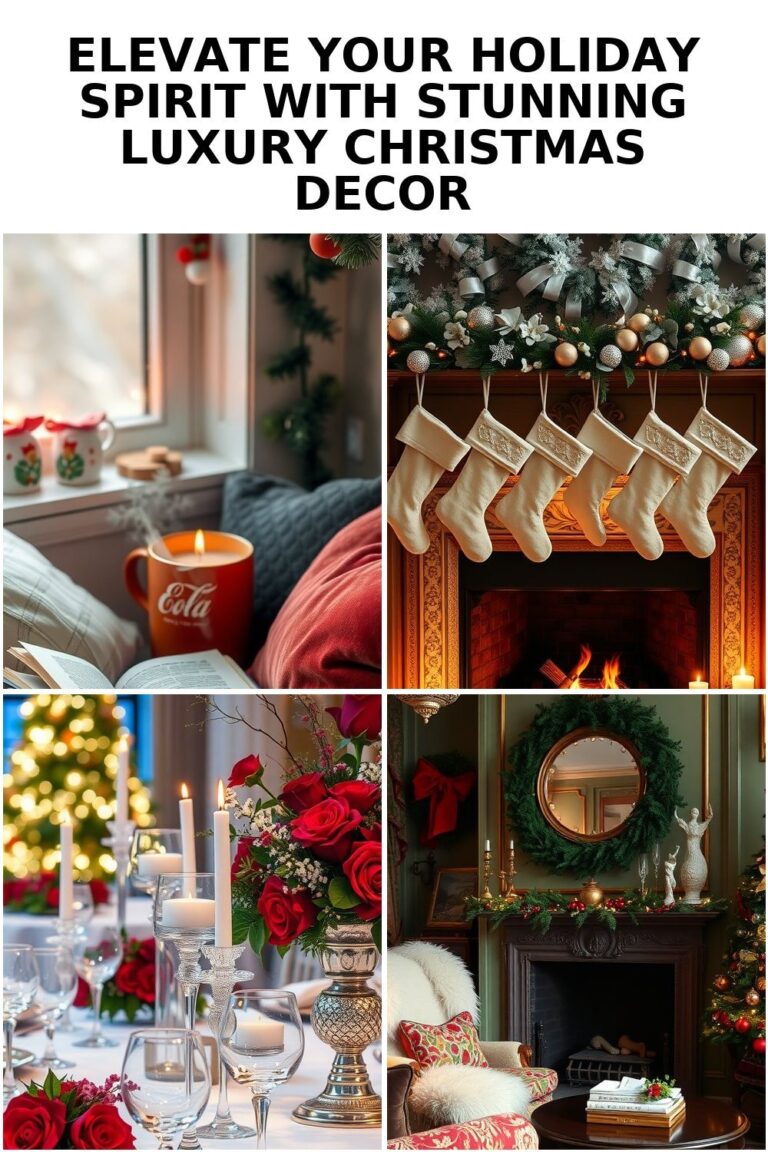 Elevate Your Holiday Spirit with Luxurious Christmas Decor