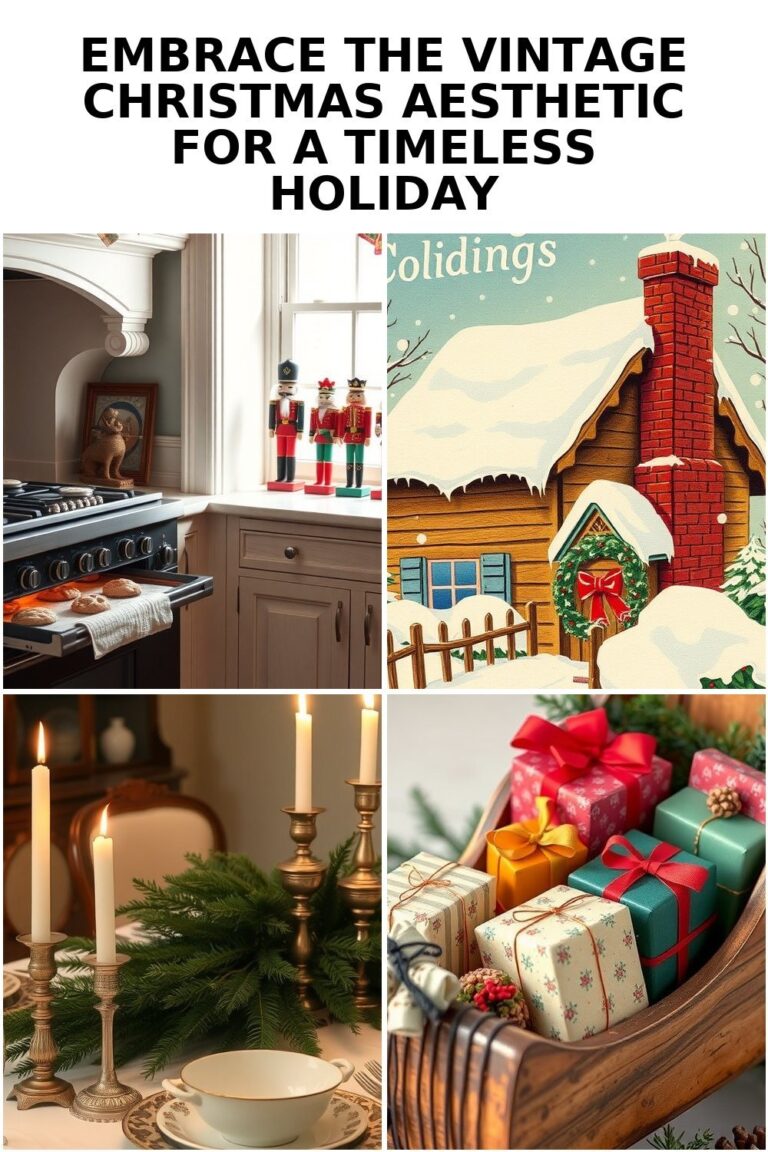 Timeless Vintage Christmas Aesthetic Inspiration for Your Home