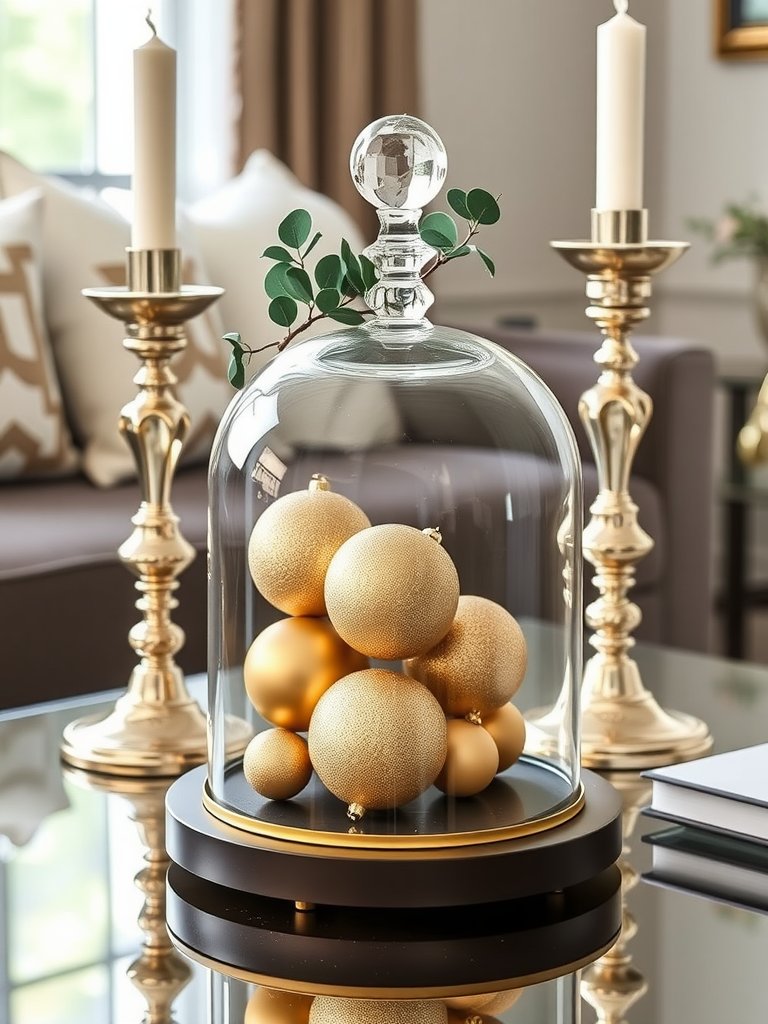 Chic Cloche Centerpiece