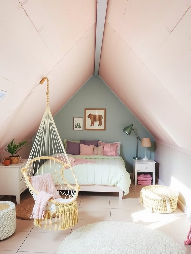 Pastel Attic Retreat