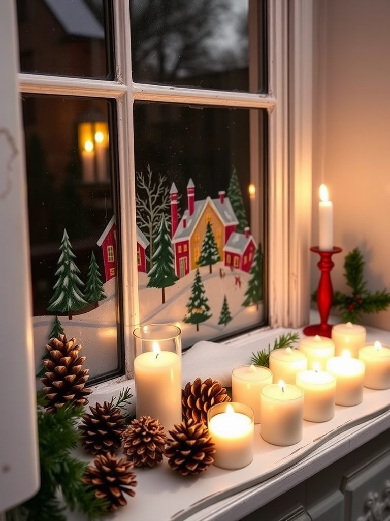 Charming Winter Window Nook