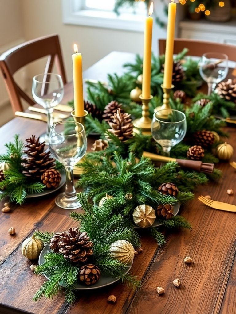 Winter Wonderland Table Setting