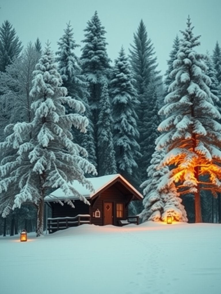 Cozy Cabin Winter Retreat