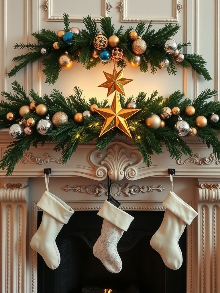 Radiant Festive Hearth