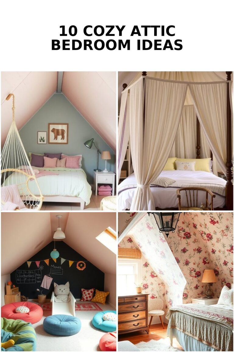 10 Magical Attic Bedroom Ideas