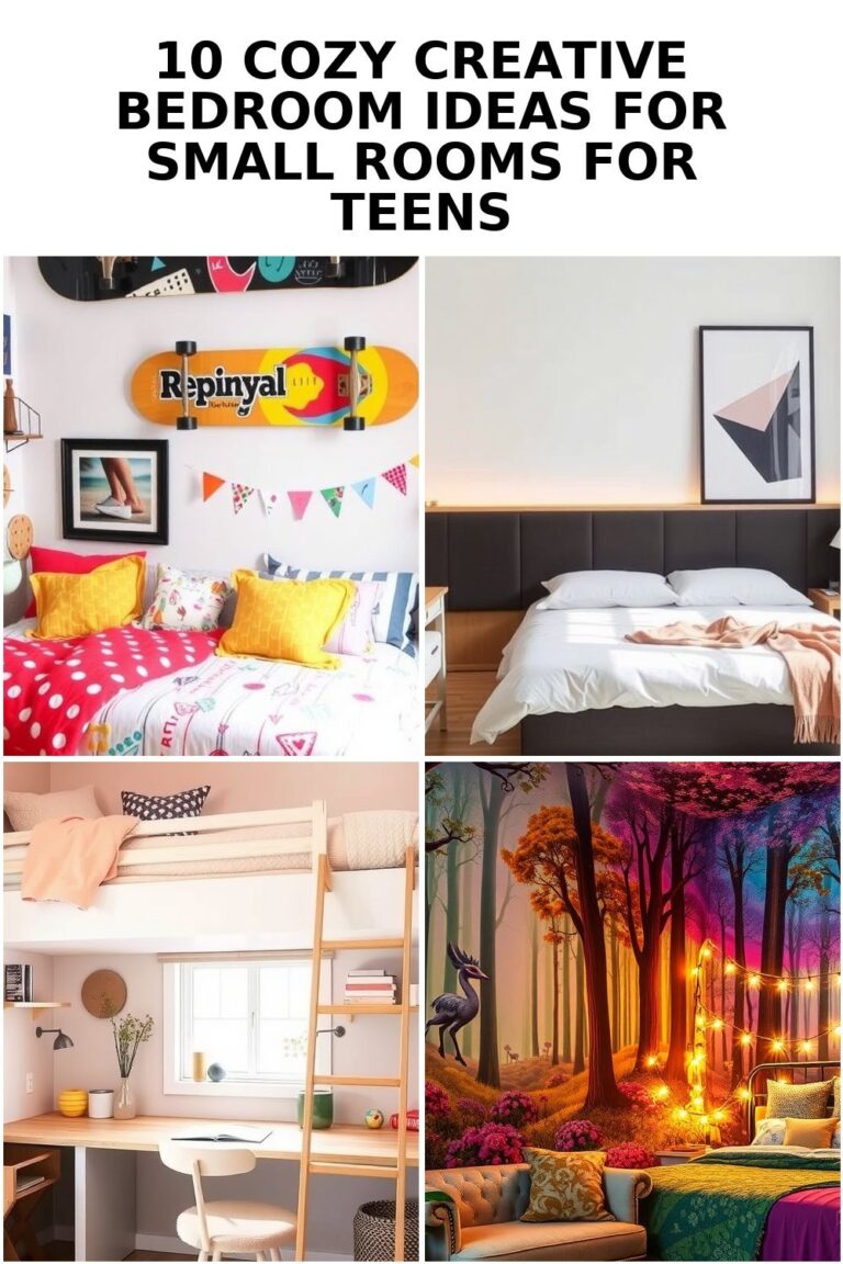 10 Stunning Creative Bedroom Ideas for Small Rooms for Teens