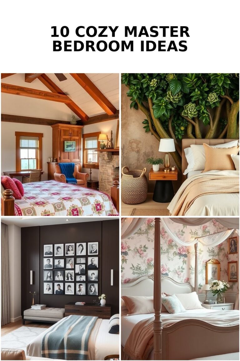 10 Inspiring Master Bedroom Ideas