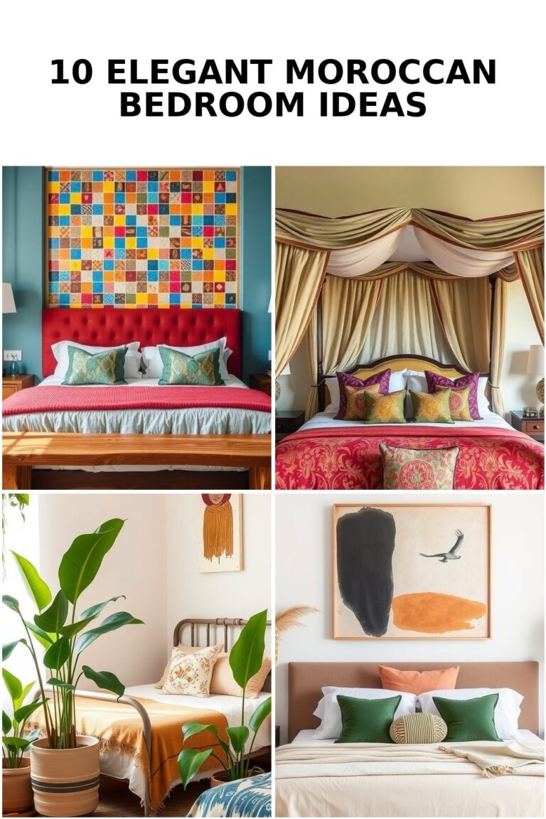 10 Enchanting Moroccan Bedroom Ideas