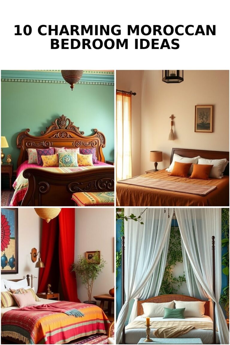 10 Enchanting Moroccan Bedroom Ideas