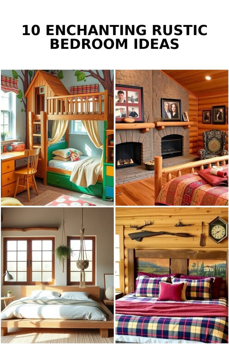 10 Cozy Rustic Bedroom Ideas