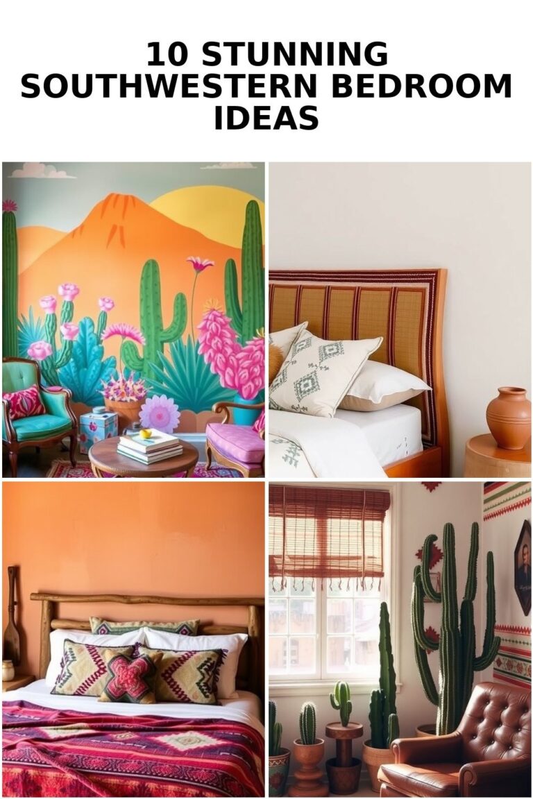 10 Charming Southwestern Bedroom Ideas