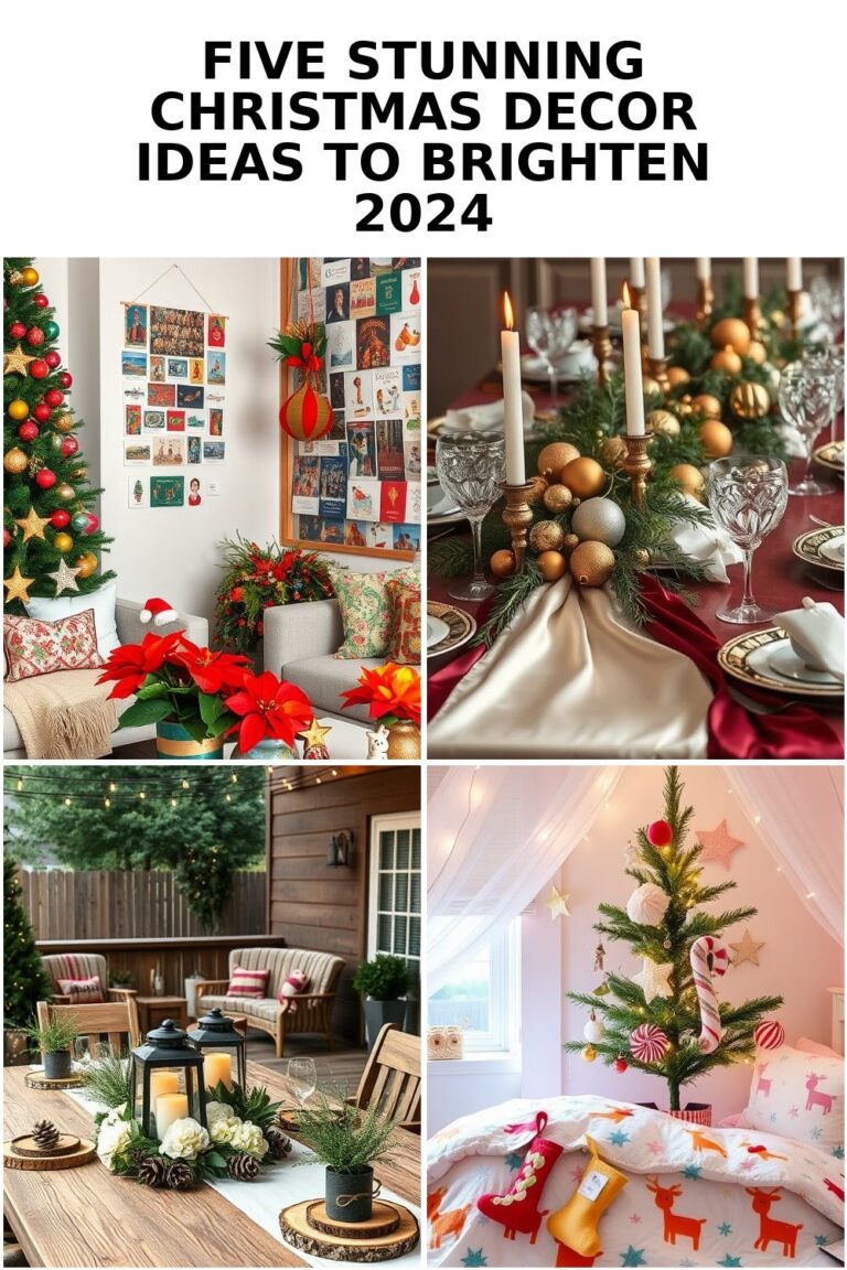 Elevate Your Holidays with 5 Trendy Christmas Decor Ideas 2024