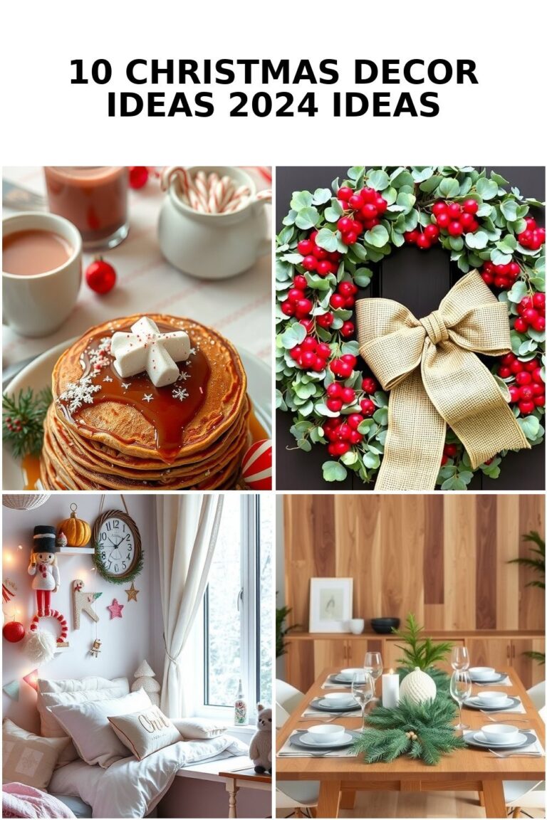 10 christmas decor ideas 2024