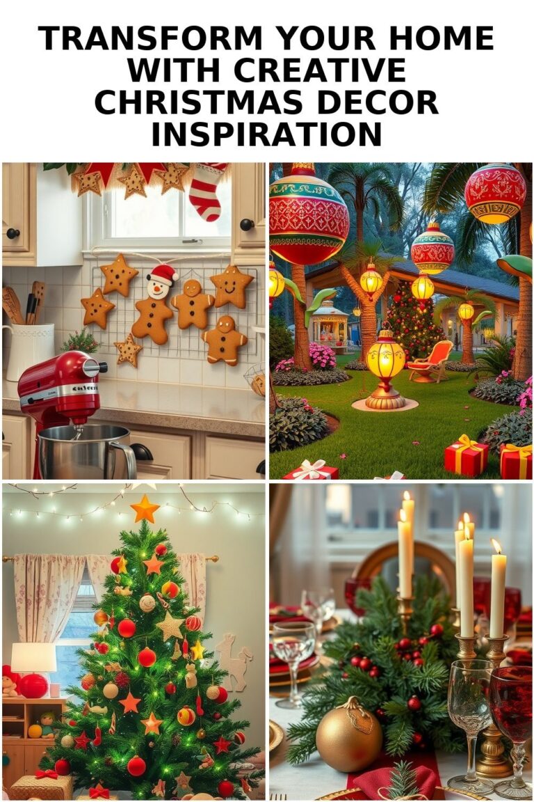 Transform Your Home with Festive Christmas Decor Tips