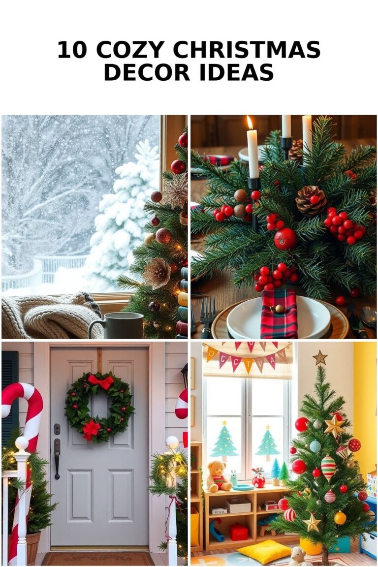 10 Cozy Christmas Decor Ideas 2024