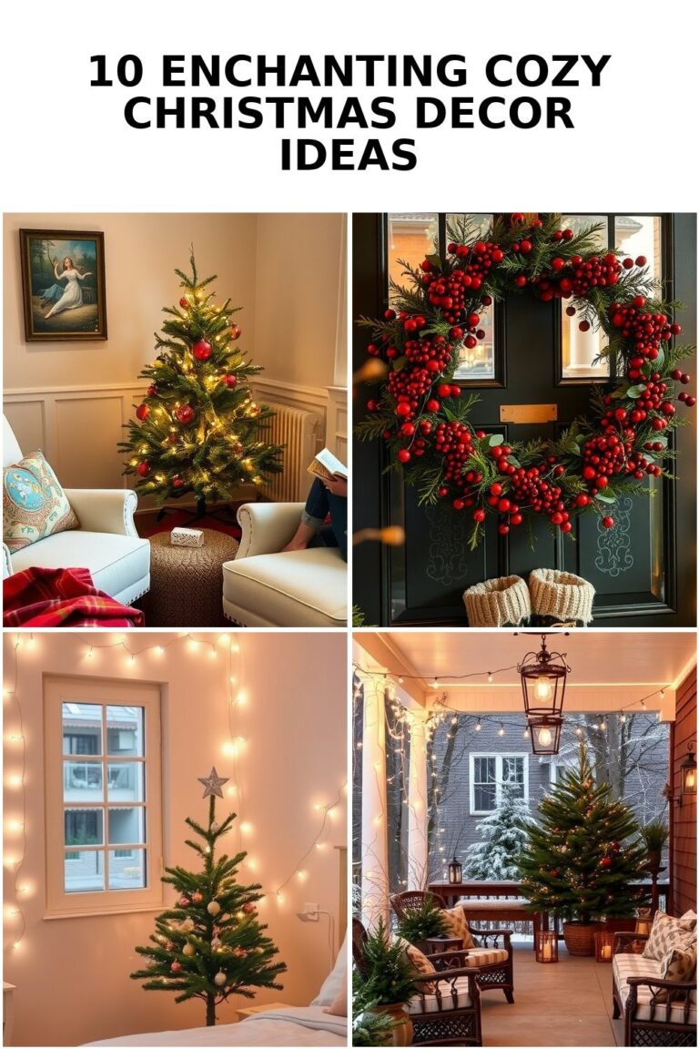 10 Stunning cozy christmas decor Ideas