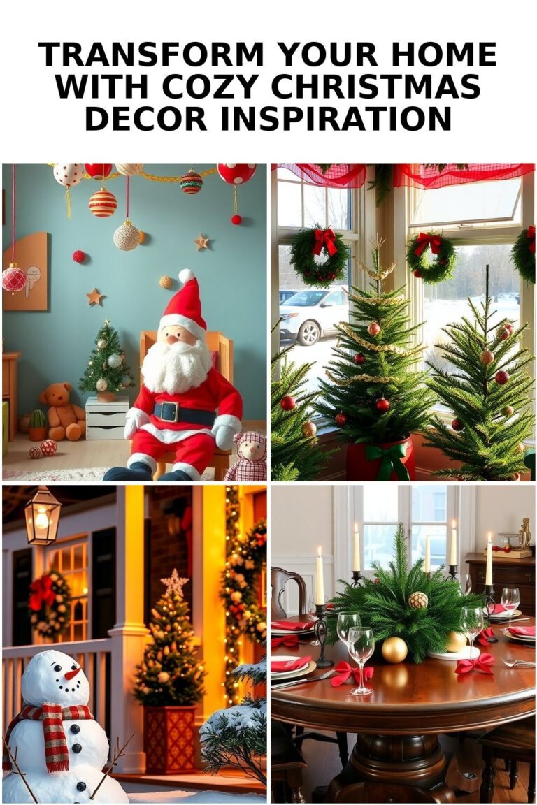 Transform Your Home with Cozy Christmas Decor Ideas