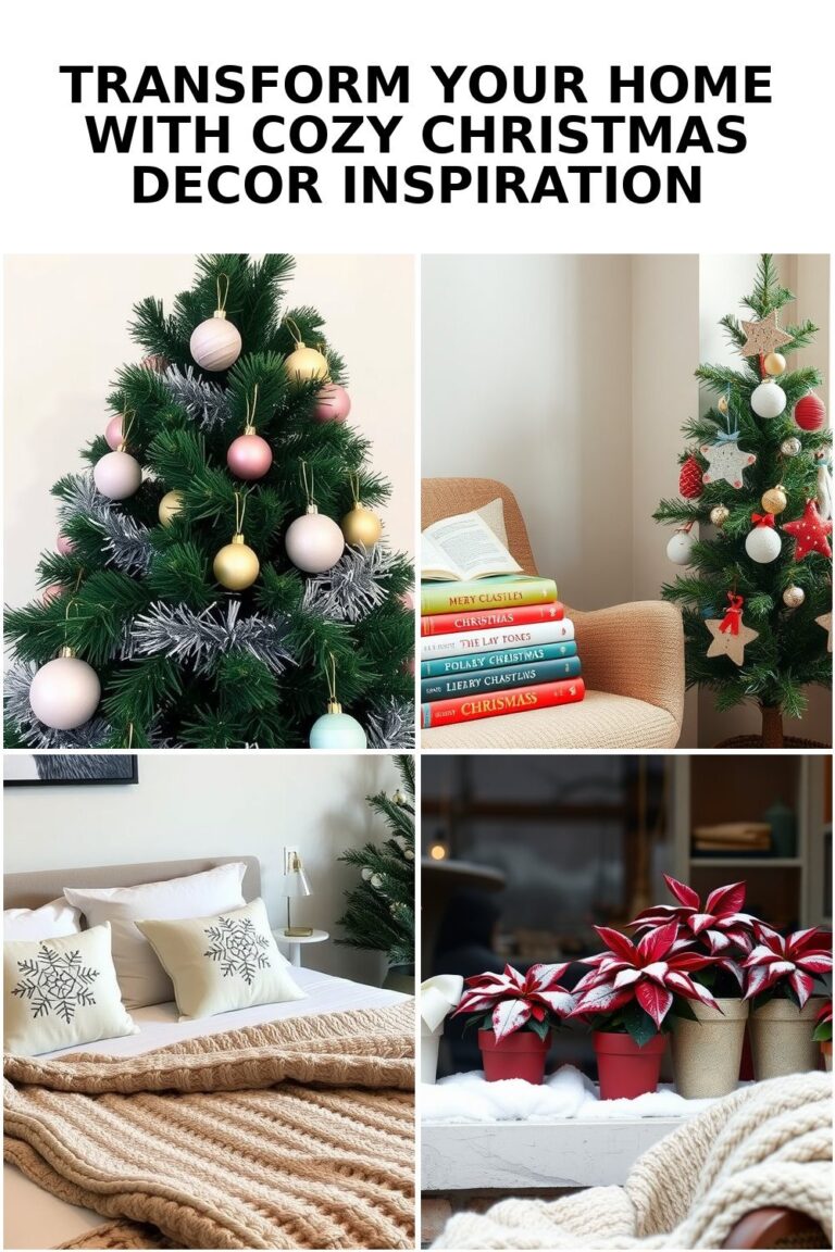 Transform Your Home with Cozy Christmas Decor Inspiration