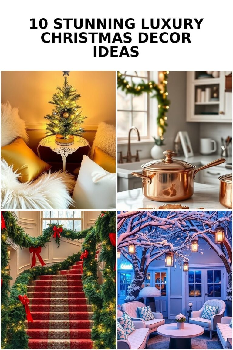 10 Charming luxury christmas decor Ideas